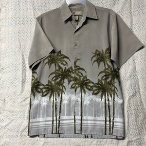 Extreme gear island tropics men’s medium Hawaiian shirt, palm trees